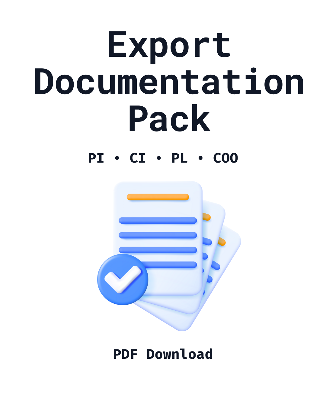 Export Documentation Pack (India)